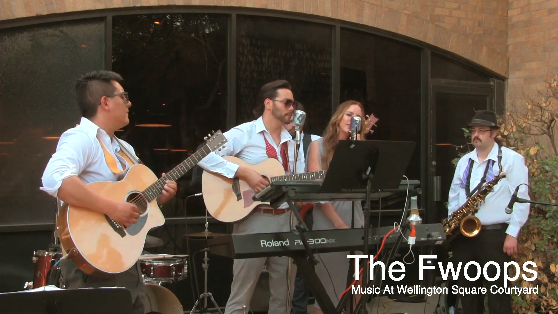 The Fwoops – Music at Wellington Square Courtyard – June 12, 2021, 7:00 pm – 9:00 pm
