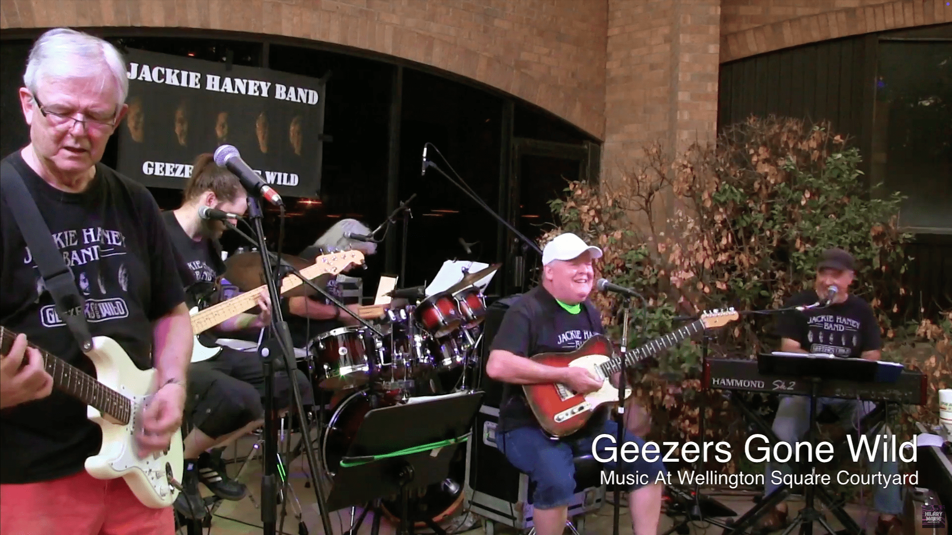 Geezers Gone Wild – Music at Wellington Square Courtyard – July 24, 2021