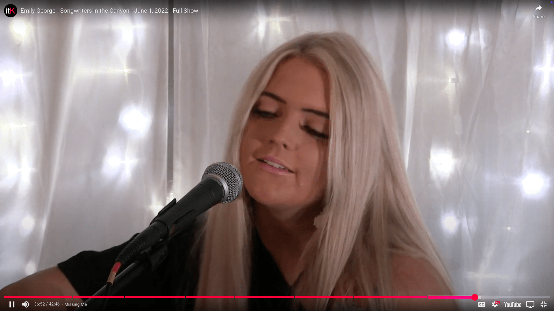 Emily George – Songwriters in the Canyon – June 1, 2022 – Full Show