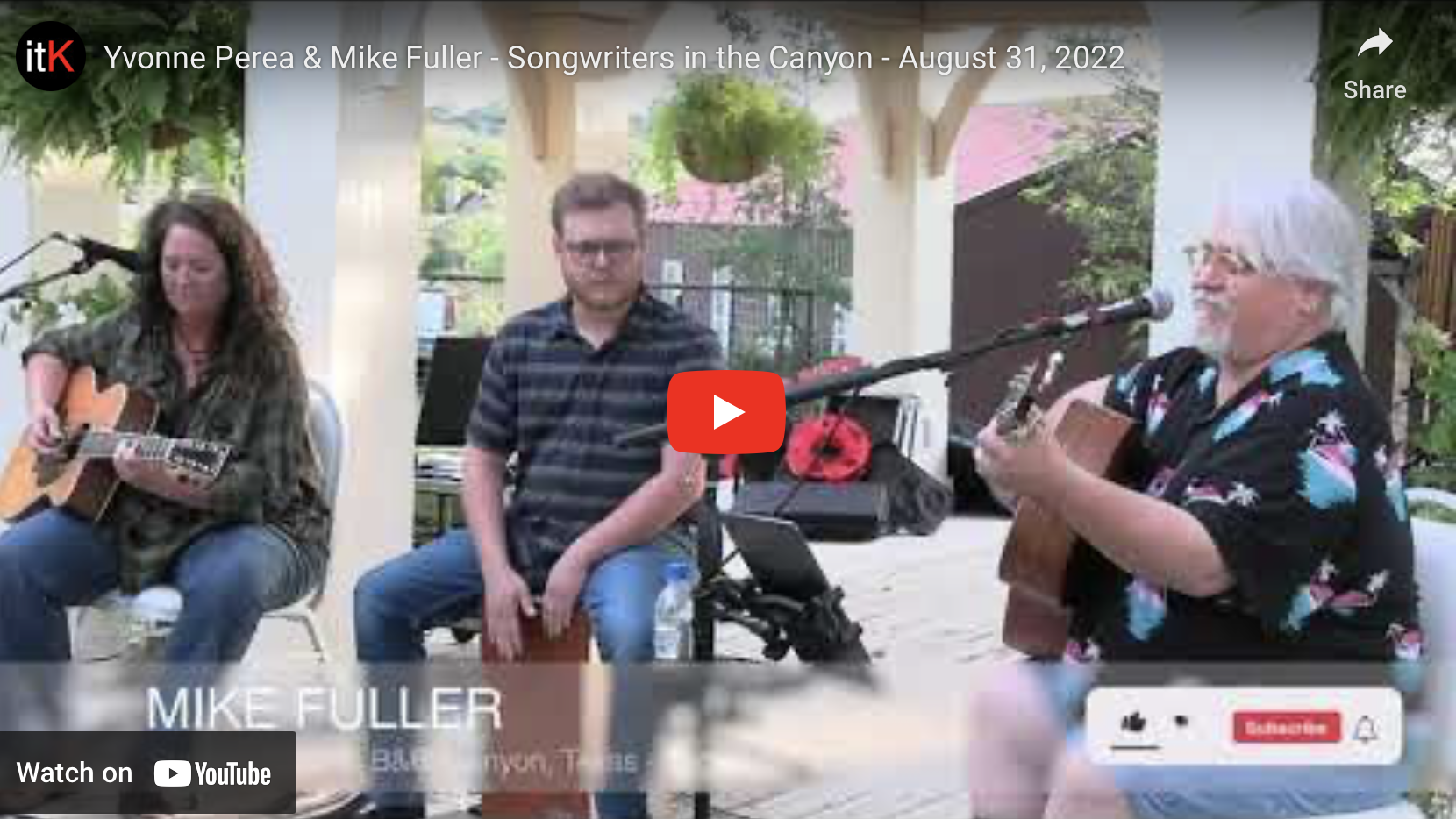 Yvonne Perea & Mike Fuller – Songwriters in the Canyon