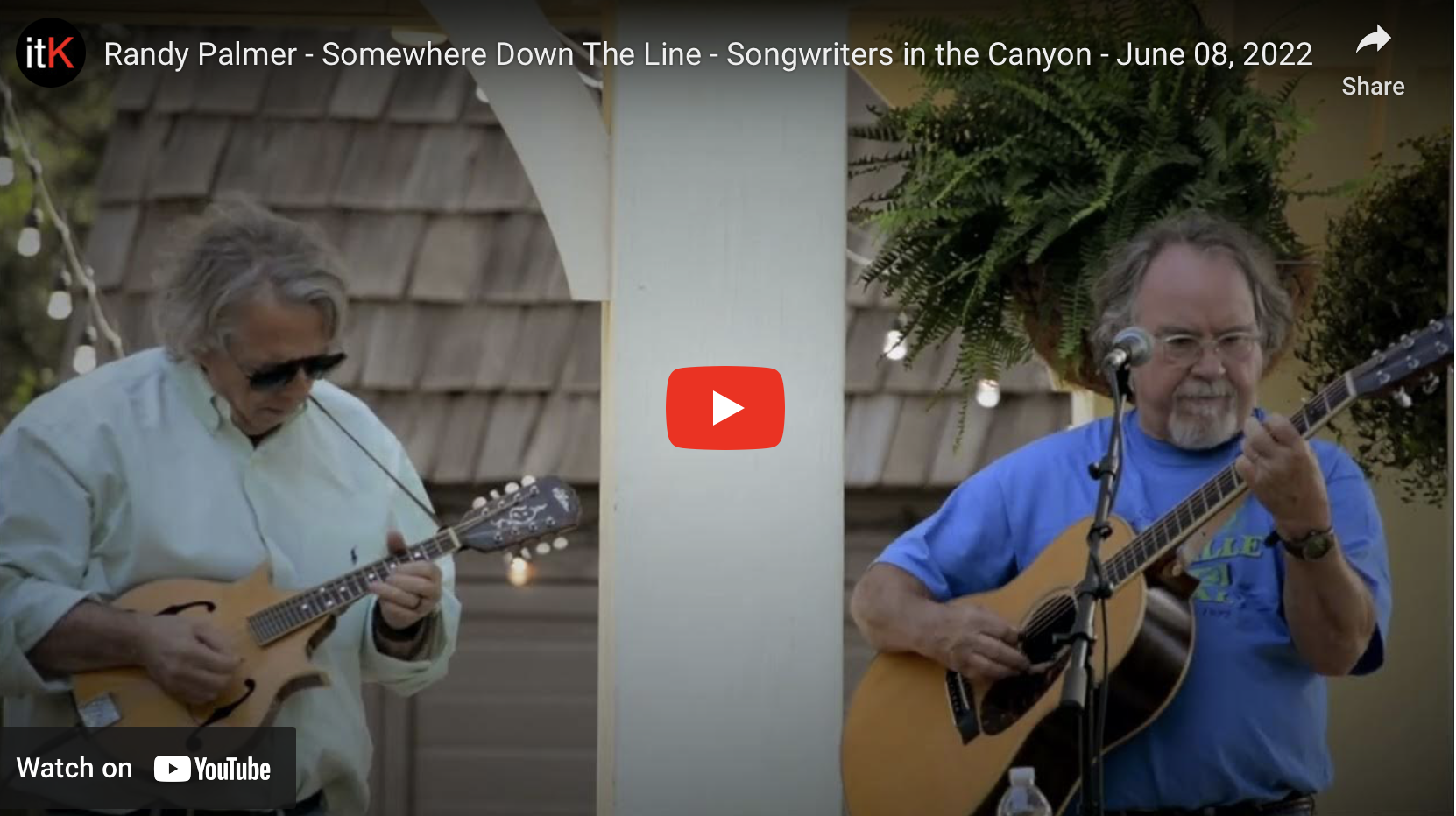 Randy Palmer – Somewhere Down The Line – Songwriters in the Canyon