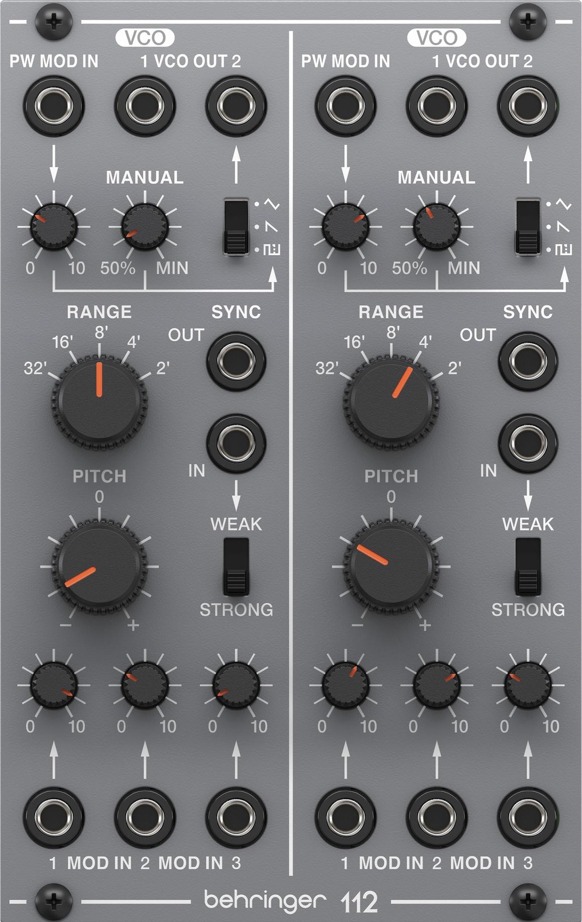 Behringer – 112 – Dual VCO – Notes