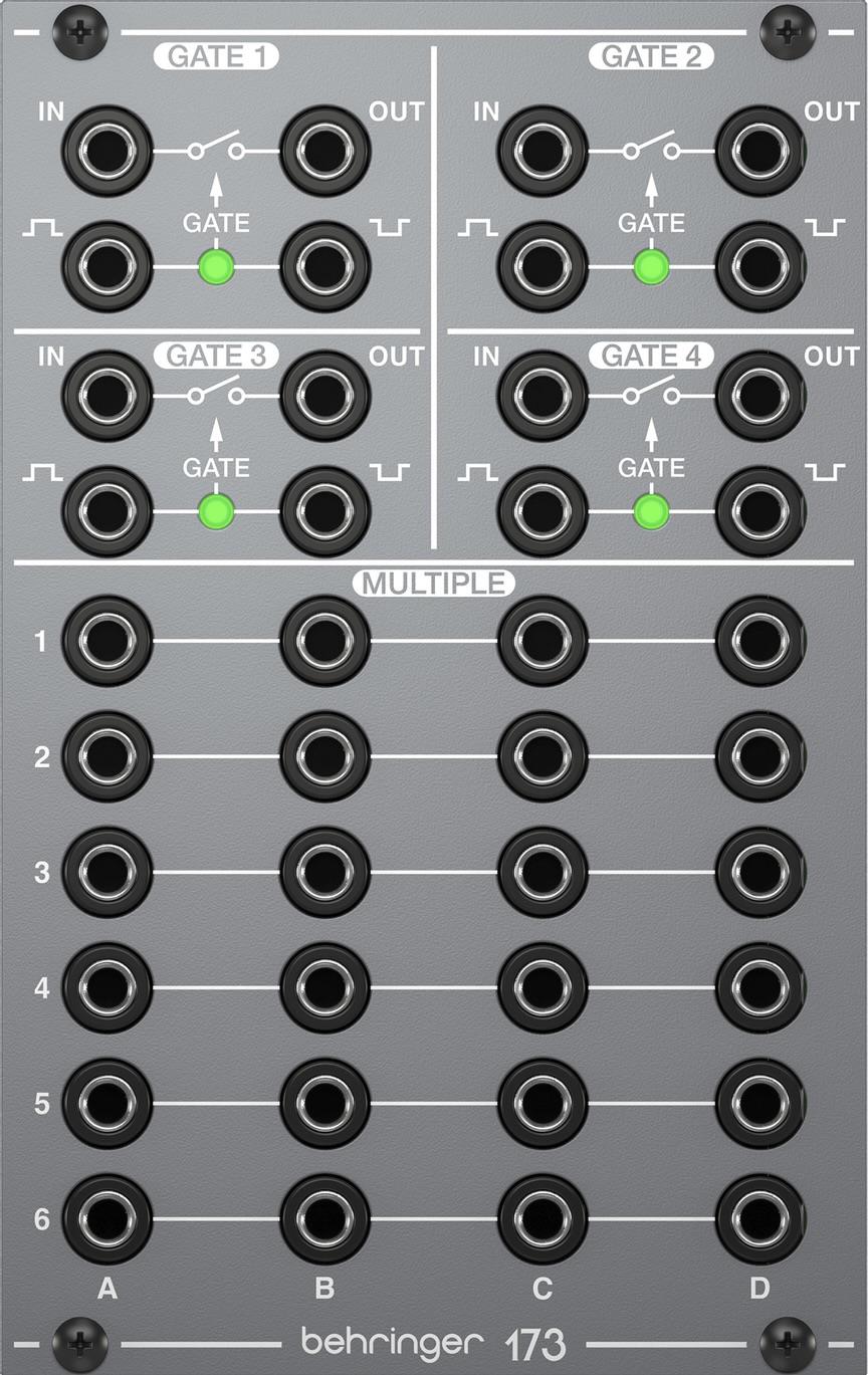 Behringer-173-QUAD-GATE-MULTIPLES