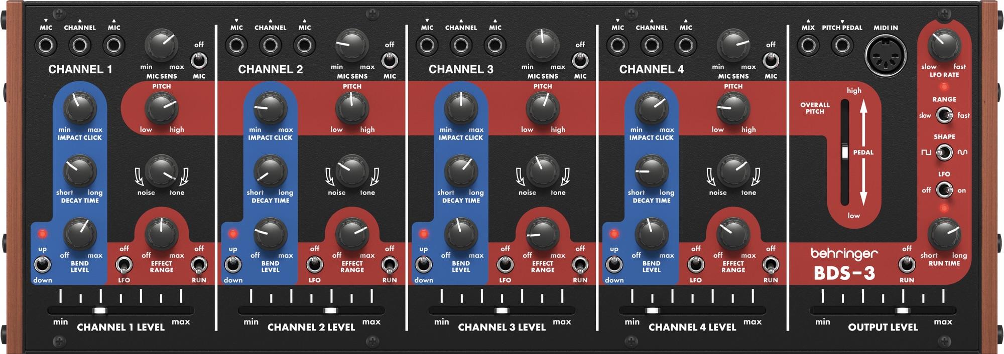 Behringer-BDS-3 Analog Drum Synthesizer