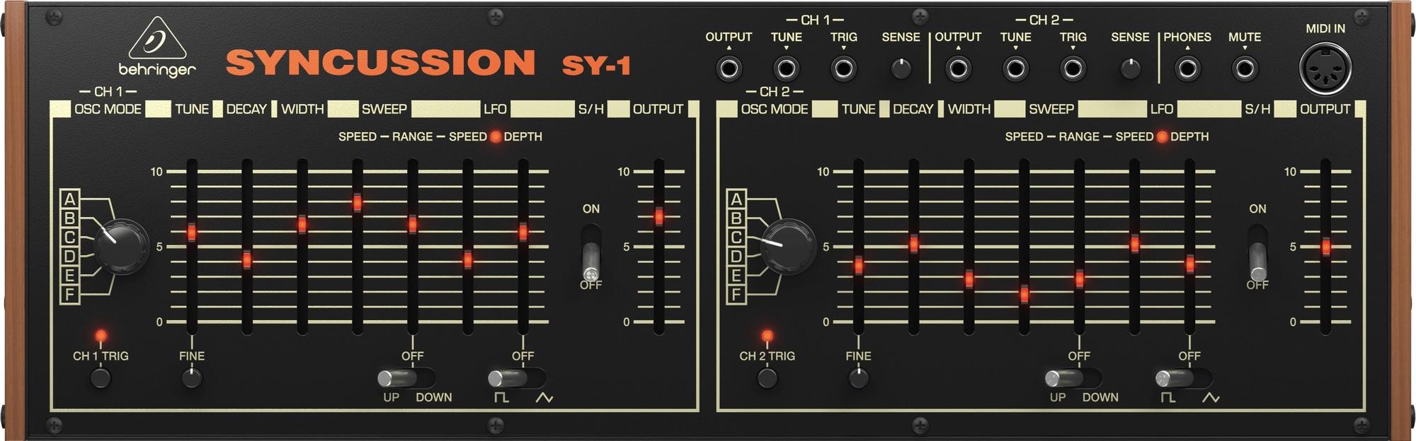 Behringer – Syncussion Analog Drum Synthesizer – Notes