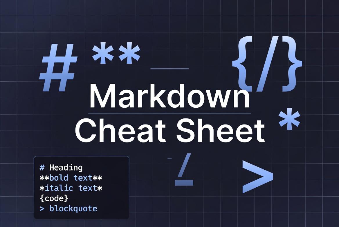 Markdown Cheat Sheet